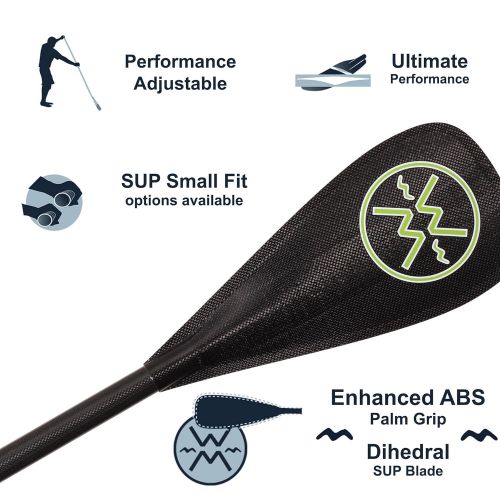  Werner Rip Stick 79 Adjustable Carbon Stand-Up Paddle
