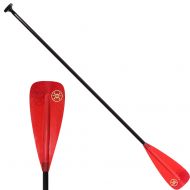 Werner Zen 95 3-Piece Adjustable Stand-Up Paddle Red, Standard