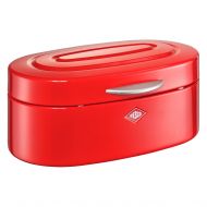 Wesco Single Breadbox Elly Steel Bread Box, Red, 32 x 19.4 x 14 cm