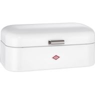 Wesco Grandy  German Designed - Steel bread box for kitchen / storage container, White