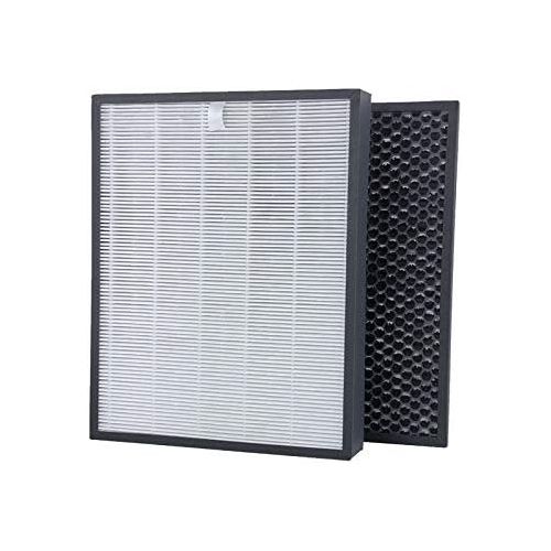  Wessper Replacement filter set suitable for Philips AC3256/10, AC3259/10, AC4550/10 air purifier, HEPA and activated carbon filter, replaces Philips FY3433/10, FY3432/10