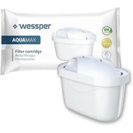 Wessper Water Filter Cartridges Compatible with BRITA Maxtra+ Filter, Brita Maxtra Plus Filter, Pack of 10