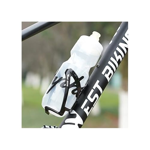  WEST BIKING Bike Water Bottle Cage, Durable Ultralight Plastic Water Drink Holder Rack, Lightweight PC for Bicycle, Cycling Bottle Holder Cages for MTB, Road/ Mountain Bikes