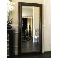 West Frames Tuscany Full Floor Dark Brown Gold Mirror