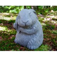 WestWindHomeGarden Rabbit Statue, Garden Rabbit Statue, Bunny Rabbits Statue, Concrete Rabbit, Cement Rabbit Statues, 5 inch Bunnies, Rabbit Statues, Figures.