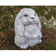 WestWindHomeGarden Rabbit Statue, Garden Rabbit, Cement Rabbits, Chubby Bunny Rabbit Garden Statue, Concrete Rabbit Statues, Rabbit Figure, Stone Rabbit,