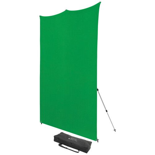  Westcott X-Drop Pro Wrinkle-Resistant Backdrop Kit (Chroma-Key Green, 8 x 8')