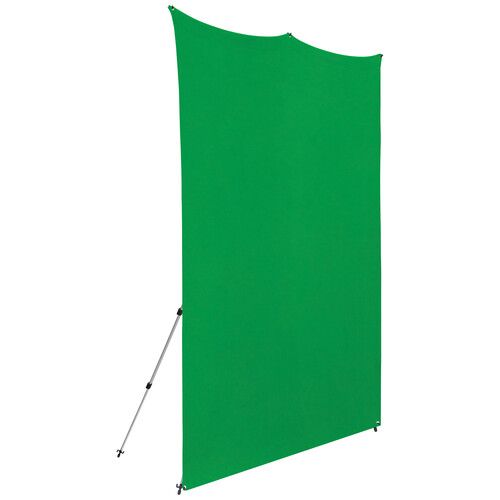  Westcott X-Drop Pro Wrinkle-Resistant Backdrop Kit (Chroma-Key Green, 8 x 8')