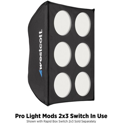  Westcott Pro Light Mods for Rapid Box Switch (2 x 3')