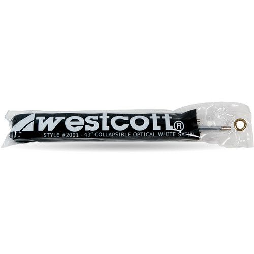  Westcott Optical White Satin Diffusion Umbrella (43