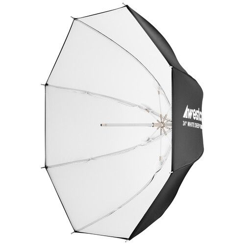  Westcott Deep White Bounce Umbrella (24