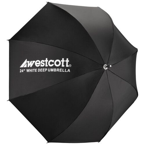  Westcott Deep White Bounce Umbrella (24