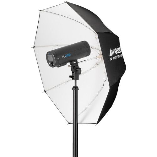  Westcott Deep White Bounce Umbrella (24