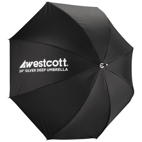 Westcott Deep Silver Bounce Umbrella (24