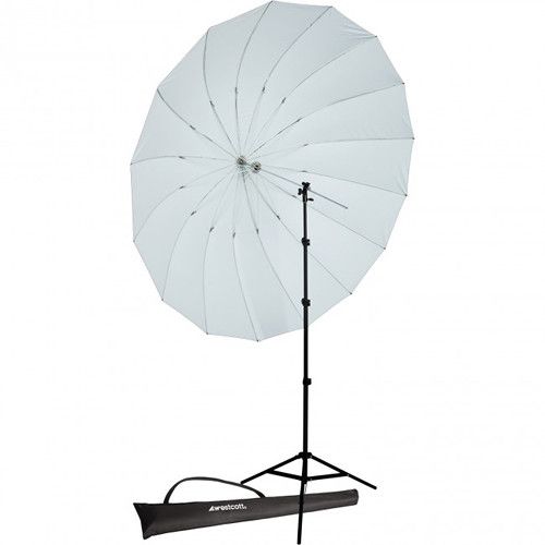  Westcott 7' Umbrella (White / Black)