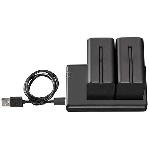  Westcott NP-F970 Dual Battery Pack with Charger (7.4V, 6600mAh)