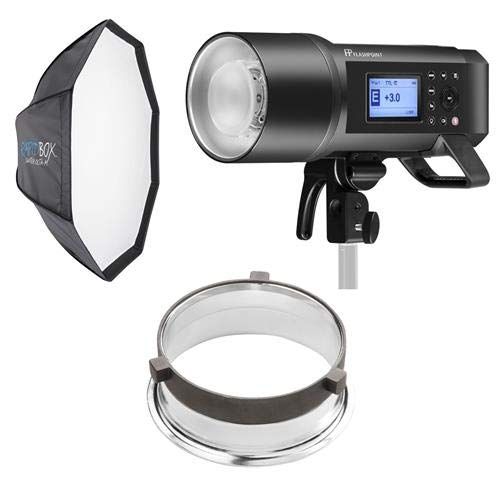  Westcott Monolight Bundle Includes, Flashpoint XPLOR 600PRO TTL R2 Battery-Powered Monolight Bowens Mt, Godox AD600 Pro d Box Switch Octa-S 26" Switch Insert (Bowens),