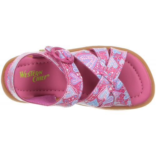  Western+Chief Western Chief Girls Comfort Printed Summer Outdoor Sandals