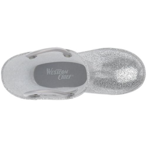  Western Chief Girls Glitter Waterproof Rain Boot