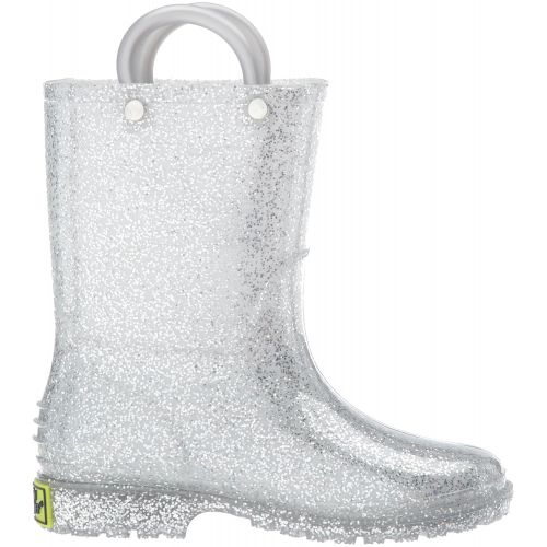  Western Chief Girls Glitter Waterproof Rain Boot