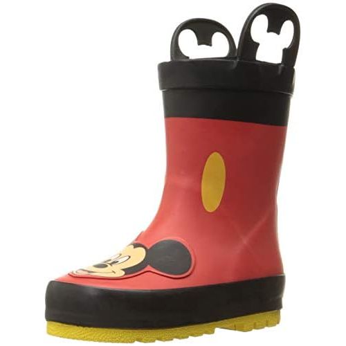 디즈니 Western+Chief Western Chief Kids Waterproof Disney Character Rain Boots with Easy on Handles