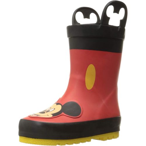 디즈니 Western+Chief Western Chief Kids Waterproof Disney Character Rain Boots with Easy on Handles
