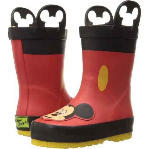 디즈니 Western+Chief Western Chief Kids Waterproof Disney Character Rain Boots with Easy on Handles