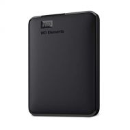 Western Digital WD 2TB Elements Portable External Hard Drive HDD, USB 3.0, Compatible with PC, Mac, PS4 & Xbox - WDBU6Y0020BBK-WESN