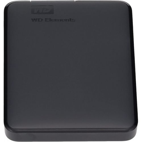  Western Digital WD 2TB Elements Portable External Hard Drive HDD, USB 3.0, Compatible with PC, Mac, PS4 & Xbox - WDBU6Y0020BBK-WESN