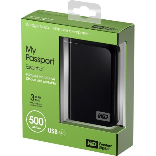  Western Digital 500 GB Portable Hard Drive
