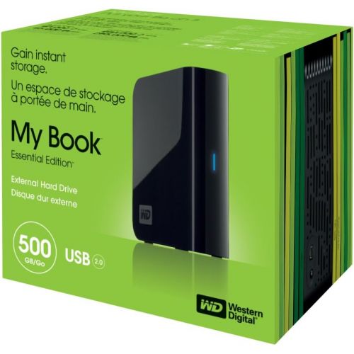  Western Digital WD My Book Essential 500 GB USB 2.0 Desktop External Hard Drive
