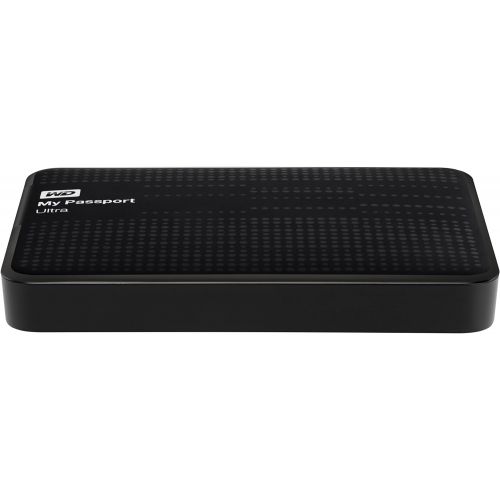  Western Digital (Old Model) WD My Passport Ultra 2 TB Portable External USB 3.0 Hard Drive with Auto Backup, Black