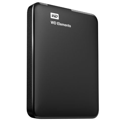  Western Digital Elements 2TB USB 3.0 Portable External Hard Drive (WDBU6Y0020BBK-EESN)