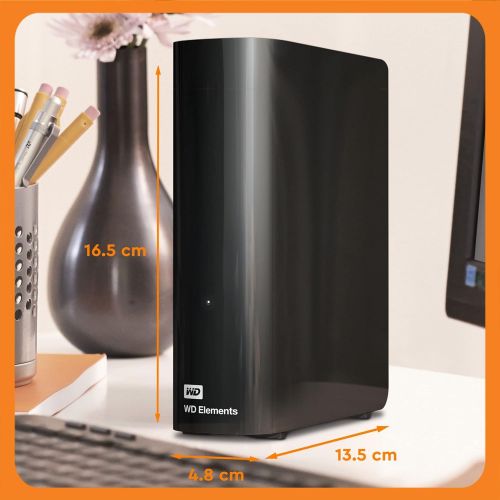  Western Digital WD 12TB Elements Desktop External Hard Drive - USB 3.0