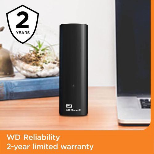  Western Digital WD 12TB Elements Desktop External Hard Drive - USB 3.0