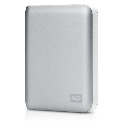  Western Digital WD My Passport SE for Mac 1 TB USB 2.0 Portable External Hard Drive (Silver)