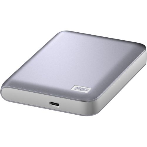  Western Digital WD My Passport SE for Mac 1 TB USB 2.0 Portable External Hard Drive (Silver)