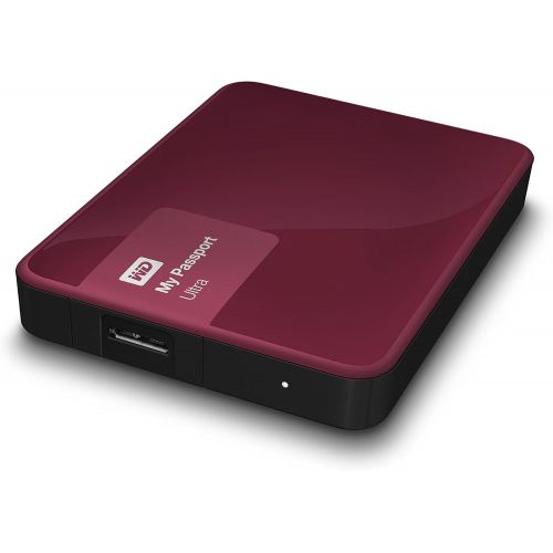  Western Digital WD 3TB Berry My Passport Ultra Portable External Hard Drive - USB 3.0 - WDBBKD0030BBY-NESN
