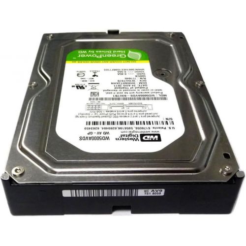  Western Digital WD AV-GP 500 GB AV Hard Drive: 3.5 Inch, SATA II, 32 MB Cache (WD5000AVDS) (Old Model)
