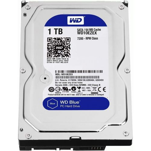  Western Digital HDD WD10EZEX 1TB SATA 6Gb/s Desktop 7200rpm 64MB Cache Bare Drive (WD10EZEX)