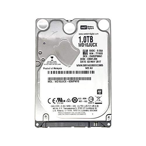  Western Digital 1TB 5400RPM 16MB Cache SATA 6.0Gb/s 2.5inch Hard Drive (for PS4 Game Console HDD Upgrade/Repair)