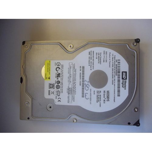  Western Digital WD 250GB SATA2 Bulk/OEM Hard Drive WD2500YS