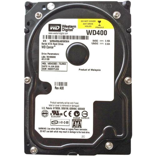  Western Digital WD400BD 40GB Hard Drive