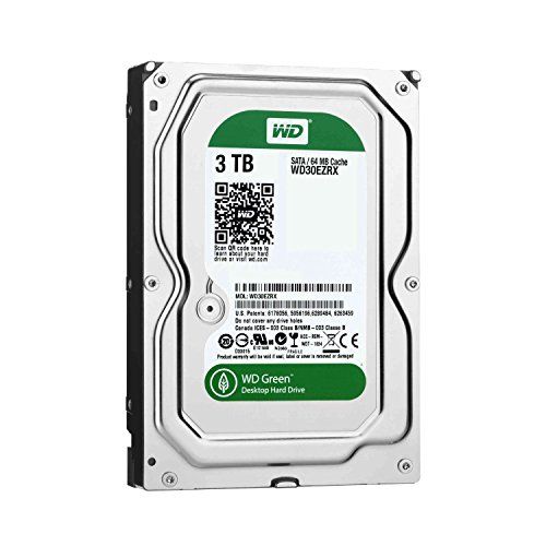  Western Digital WD Green WD30EZRS 3 TB 3.5 Internal Hard Drive