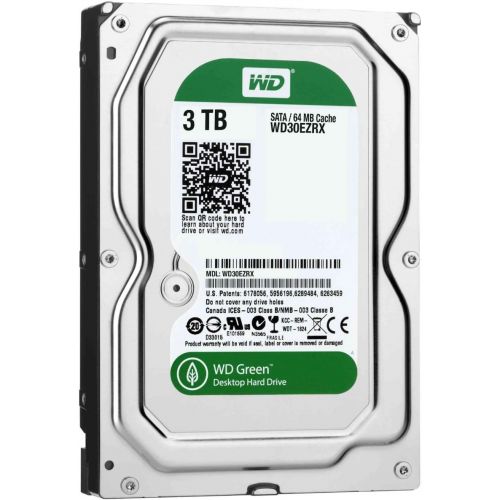  Western Digital WD Green WD30EZRS 3 TB 3.5 Internal Hard Drive