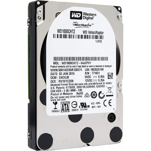  Western Digital Velociraptor 1TB 10K RPM SATA III 2.5-Inch Internal Hard Drive (WD1000CHTZ)