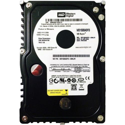  Western Digital 150GB Raptor Bulk/OEM Hard Drive WD1500ADFD