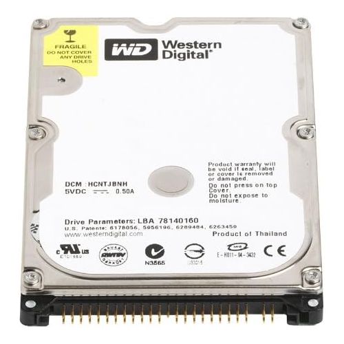  Western Digital 320 GB Scorpio Blue 100 Mb/s 5400 RPM 8 MB Cache Bulk/OEM Notebook Hard Drive - WD3200BEVE