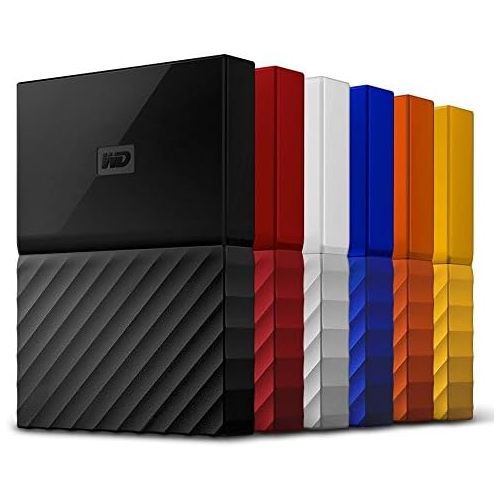  Western Digital WD 1TB Black My Passport Portable External Hard Drive - USB 3.0 - WDBYNN0010BBK-WESN