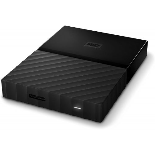  Western Digital WD 1TB Black My Passport Portable External Hard Drive - USB 3.0 - WDBYNN0010BBK-WESN